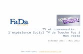 Social TV : le cas Touche Pas à Mon Poste par FaDa