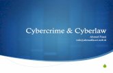 Introduction to Cybercrime & Cyberlaw