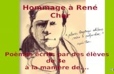 Hommage à René Char