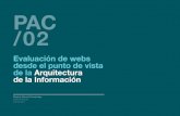 AI PAC02: Evaluación de la arquitectura de la información de webs