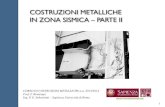 Lezione Costruzioni Metalliche - sismica parte II a.a. 2013/2014