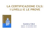 CILS - 2. Livelli e prove