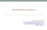 Certificare l'italiano L2