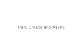 Perl, Emacs and Asyc / YAPC::Asia 2011 LT