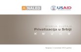 Studija slučaja: Privatizacija u Srbiji - pet uspešnih i pet neuspešnih slučajeva