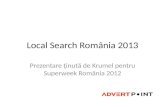 Local search 2013 Romania