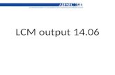 Lcm output 14.06.2011