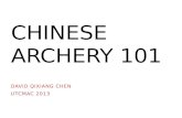 Chinese archery 101