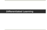 Differentiated learning