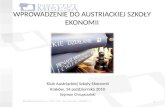 KASE Krakow: Wprowadzenie do austriackiej szkoly ekonomii
