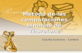 Metodo De Las Comparaciones Binarias Thurstone
