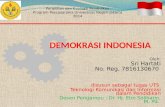 Ppt demokrasi  indonesia