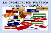 La organización política del estado español