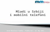 Mladi u Srbiji i mobilni telefoni