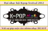 Nhóm BEAST Kpop festival 2012 Việt Nam (Mua ve 0966624815)