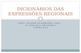 Dicionario de expressoes regionais