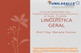 Parte 2   linguística geral saussure - apresentação 2012