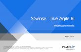 SiSense 사이센스 True Agile BI 솔루션
