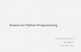 Python korea(emacs)