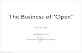 How to 오픈비즈니스 세미나 - 키노트(한상기교수)