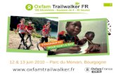 Pr  Sentation Oxfam Trailwalker
