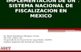 IMPLEMENTACION DE UN SISTEMA NACIONAL DE FISCALIZACION EN MEXICO