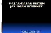 Dasar dasar sistem jaringan internet