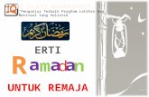 Erti Ramadan Untuk Remaja