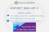 Visual Studio 2013 - A New kind In Town - ASP.NET Web Api 2