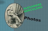 Alexandre herculano Fotos e Obras