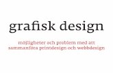 Printdesign vs. webdesign (in swedish)