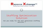 Rezorce xchange  - Staffing Optimization Solution - Making a Difference to Staffing
