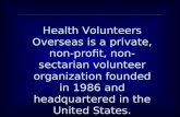 Health Volunteers Overseas
