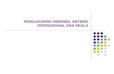 Variabel dan Definisi Operasional Variabel