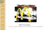 McDonald's merkanalyse
