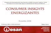 Consumer Insights en el Mercado de Energizantes