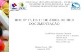 Rdc17 DOCUMENTAÇÃO