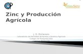 Zinc y producción agrícola