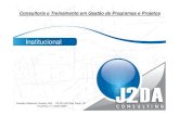 Apresentação institucional -  J2DA Consulting