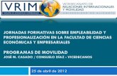 20120425 presentación de vrim en jornadas empleabilidad y profesionalización