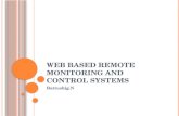 Web based remote monitoring systems
