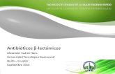B-lactamicos - penicilinas
