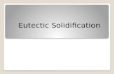 Eutectic Solidification