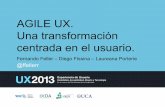 Agile UX. Una transformación centrada en el usuario.