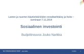Sosiaalinen investointi