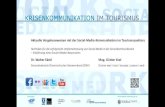 Dr. Walter Säckl (ÖRV) & Mag. Günter Exel: Techniken für die erfolgreiche Implementierung von Social Media in der Krisenkommunikation: Einführung eines Social Media Newsrooms