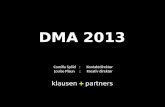 DMA Highlights - Camilla Splid & Louise Plaun, Klausen+Partners