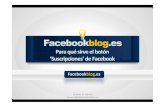 Para qué sirve el botón 'Suscribirse' de Facebook [actualización 01/11/2011]