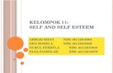 Self & self esteem kelompok 11 psikologi sosial, univ mercu buana jakarta