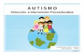 Detección de Autismo e Intervención Psicoeducativa